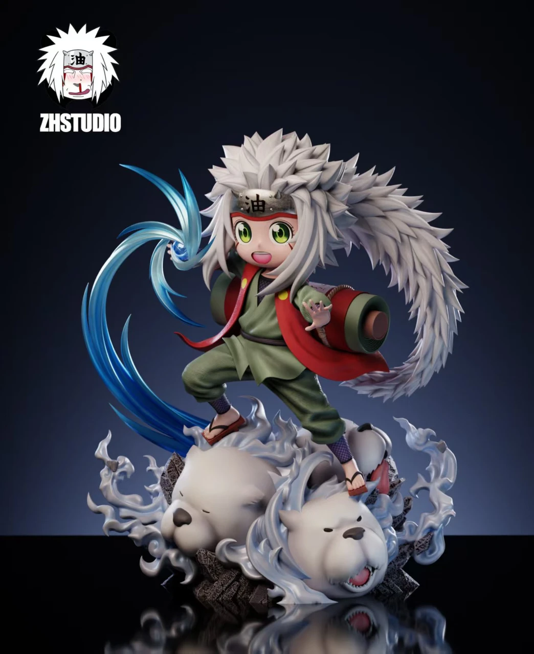 ZH Studio – Anya Cos Jiraiya SPY × FAMILY Statue