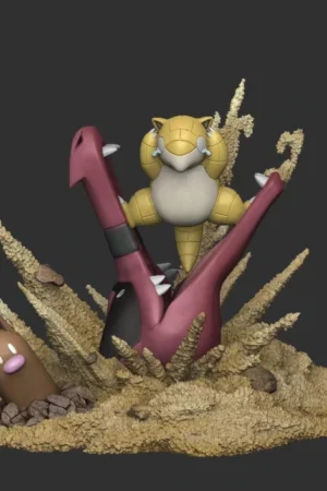 ZOO Studio - Pokémon Sandshrew GKStatue 1/20 Scale Statue