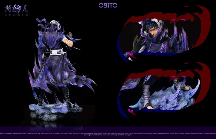 Zhan Yue Studio Naruto Obito TOPGK 1/6 Scale Statue