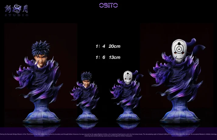 Zhan Yue Studio Naruto Obito TOPGK 1/6 Scale Statue