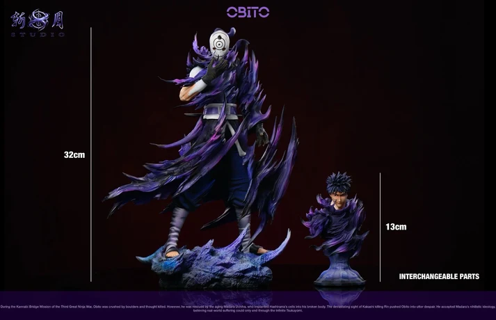 Zhan Yue Studio Naruto Obito TOPGK 1/6 Scale Statue