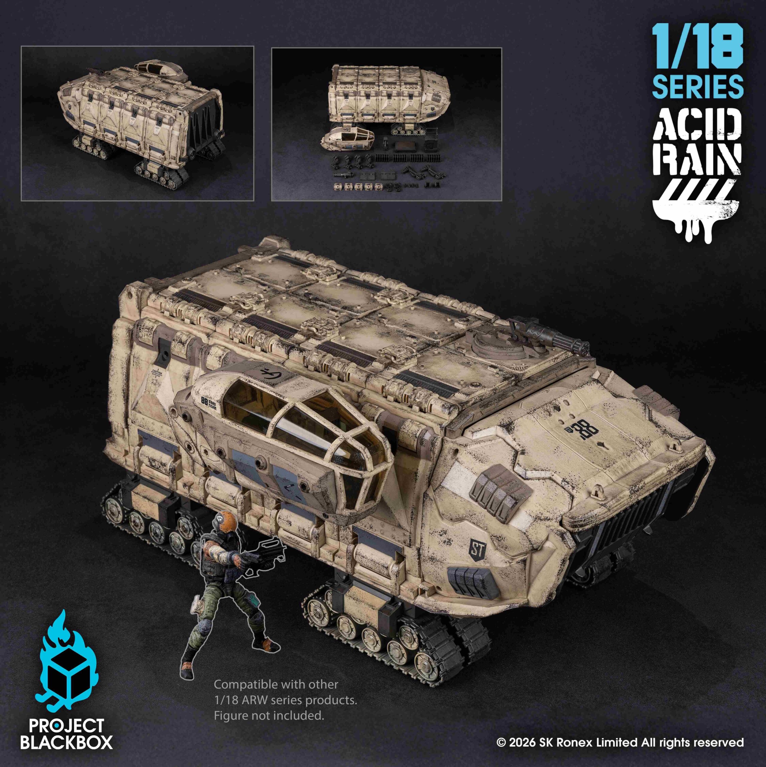 Project Blackbox – Sand Vorrathlander – Acid Rain World 118 Scale Action Figure (PBB-AR009)