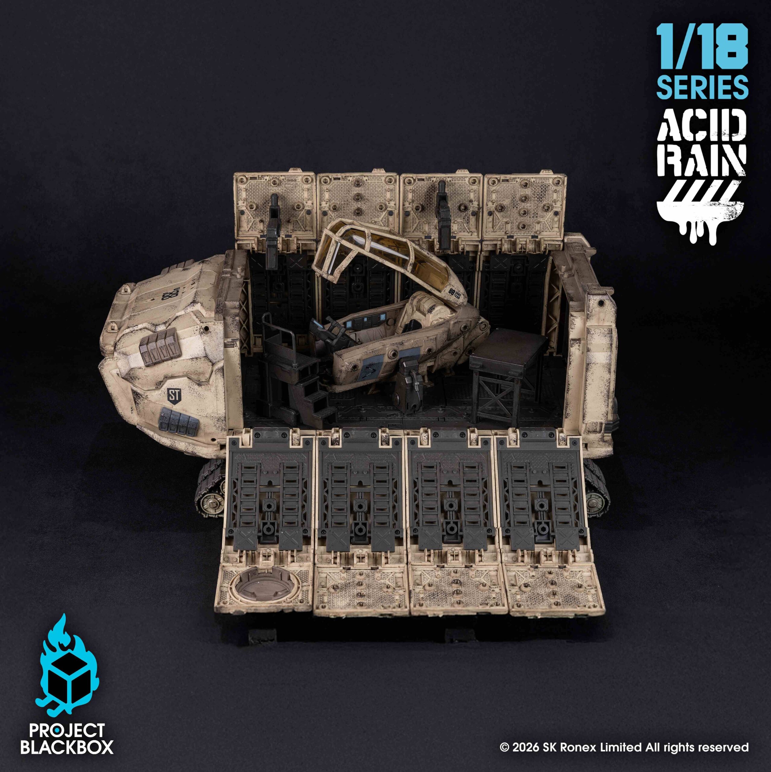 Project Blackbox – Sand Vorrathlander – Acid Rain World 1/18 Scale Action Figure (PBB-AR009) - Image 3