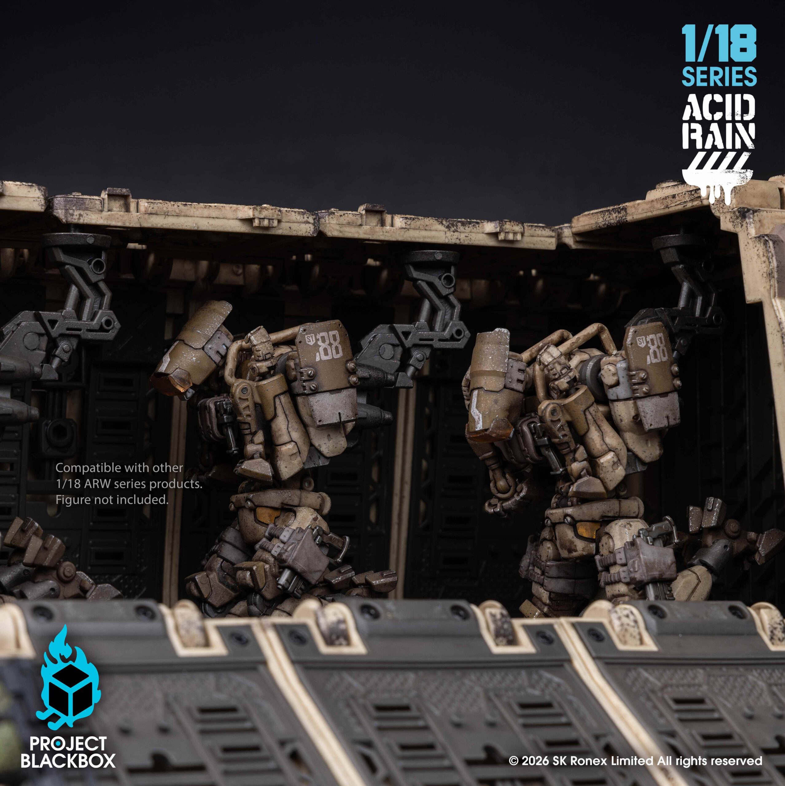 Project Blackbox – Sand Vorrathlander – Acid Rain World 1/18 Scale Action Figure (PBB-AR009) - Image 5