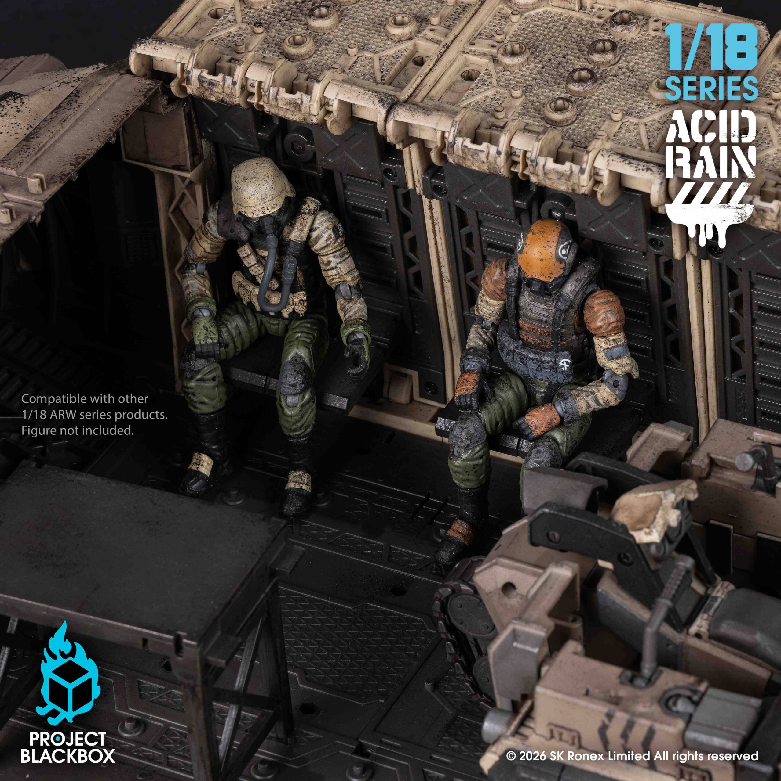 Project Blackbox – Sand Vorrathlander – Acid Rain World 1/18 Scale Action Figure (PBB-AR009) - Image 6