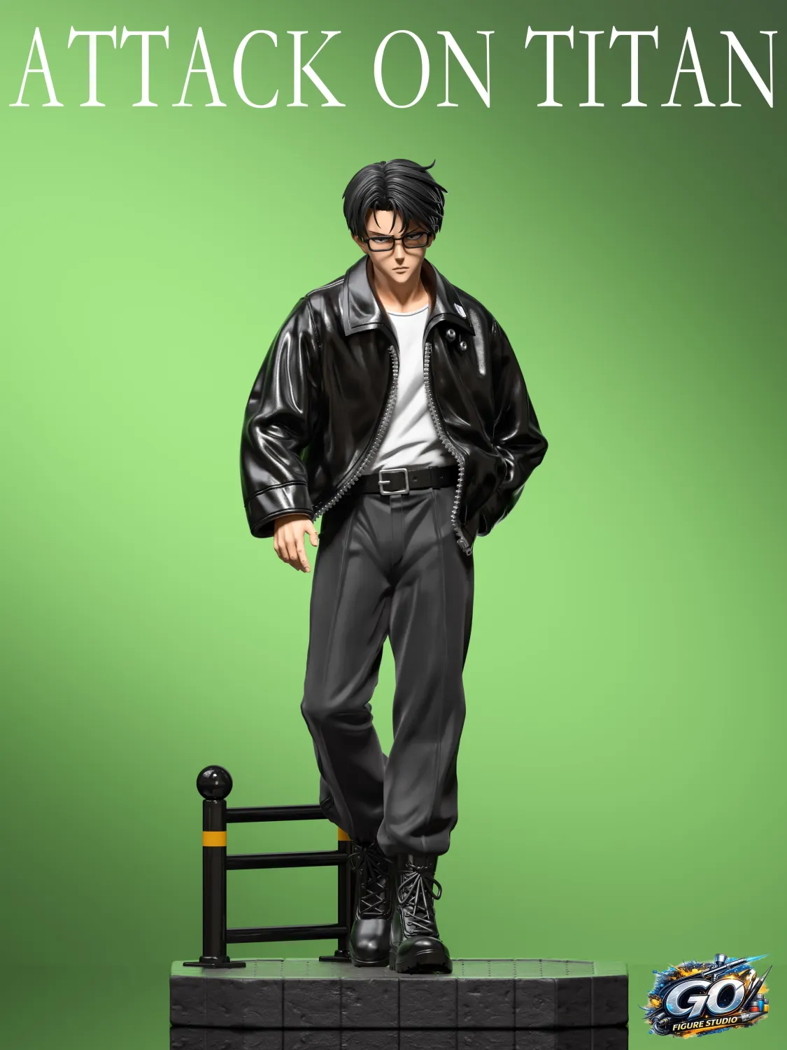 Attack On Titan Captain Levi TopGK Statue- GO FIGURE Studio - Image 8
