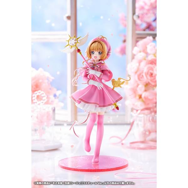 Kotobukiya – Cardcaptor Sakura: Clear Card – Sakura Kinomoto (Siege Costume Ver.) Limited Edition Figure with Bonus