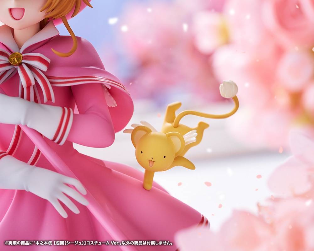 Kotobukiya – Cardcaptor Sakura: Clear Card – Sakura Kinomoto (Siege Costume Ver.) Limited Edition Figure with Bonus - Image 3