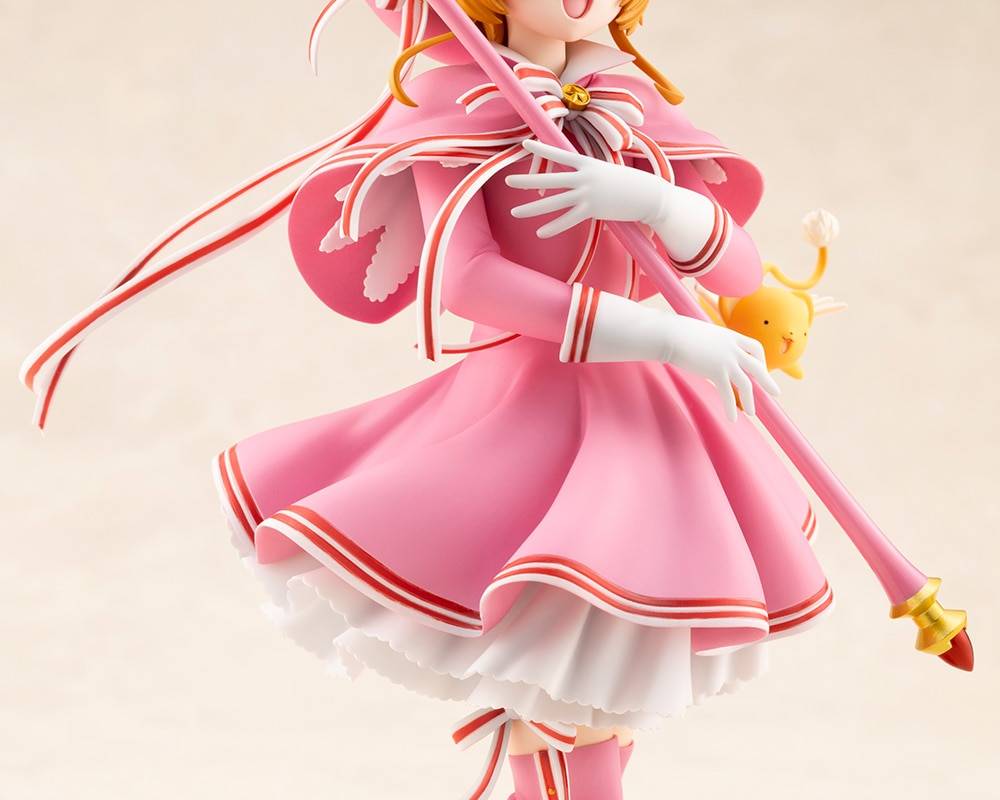 Kotobukiya – Cardcaptor Sakura: Clear Card – Sakura Kinomoto (Siege Costume Ver.) Limited Edition Figure with Bonus - Image 6
