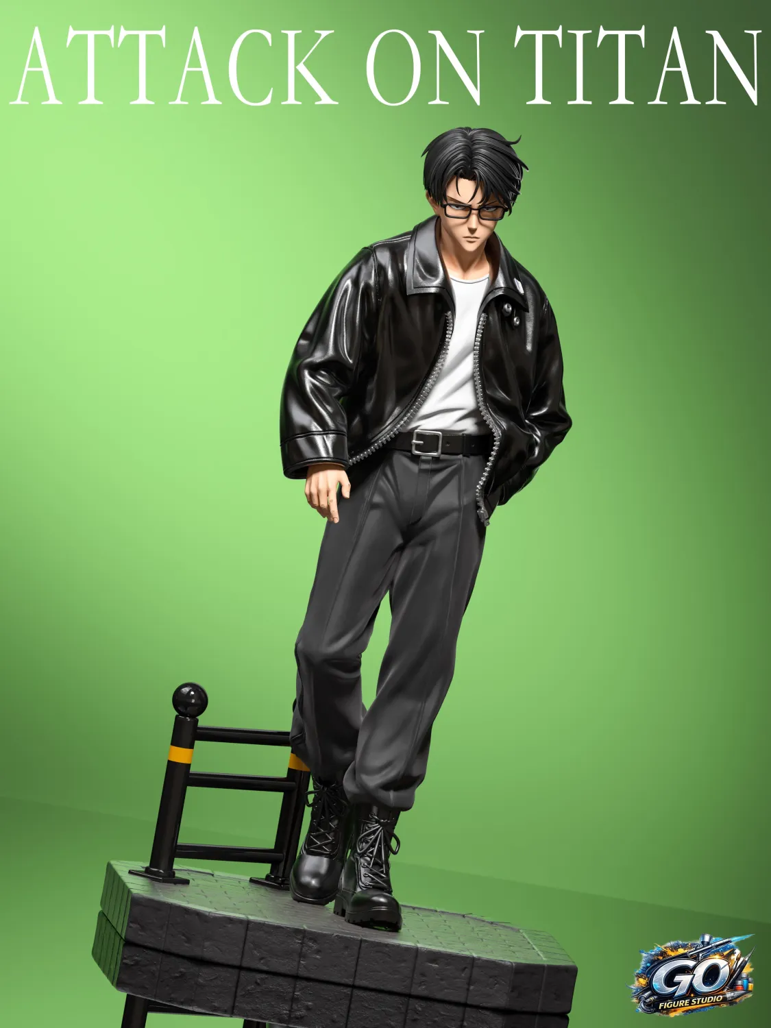 Attack On Titan Captain Levi TopGK Statue- GO FIGURE Studio - Image 4