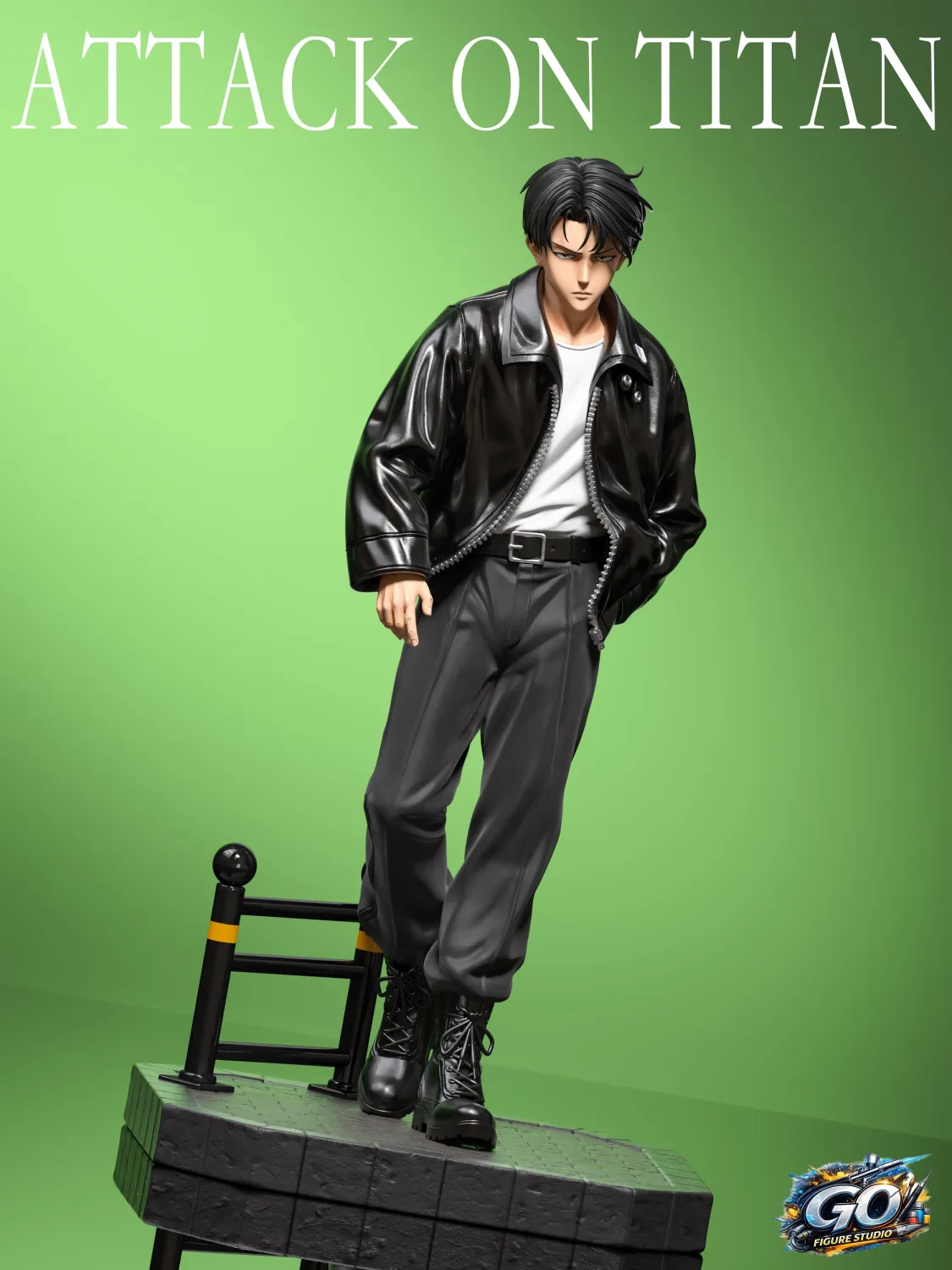 Attack On Titan Captain Levi TopGK Statue- GO FIGURE Studio - Image 10