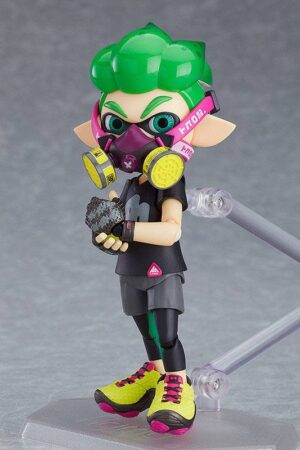 Alternative view of Max Factory – Splatoon 2 – Splatoon Boy Figma 462 DX with Judge-kun & Kojudge-kun Action Figure
