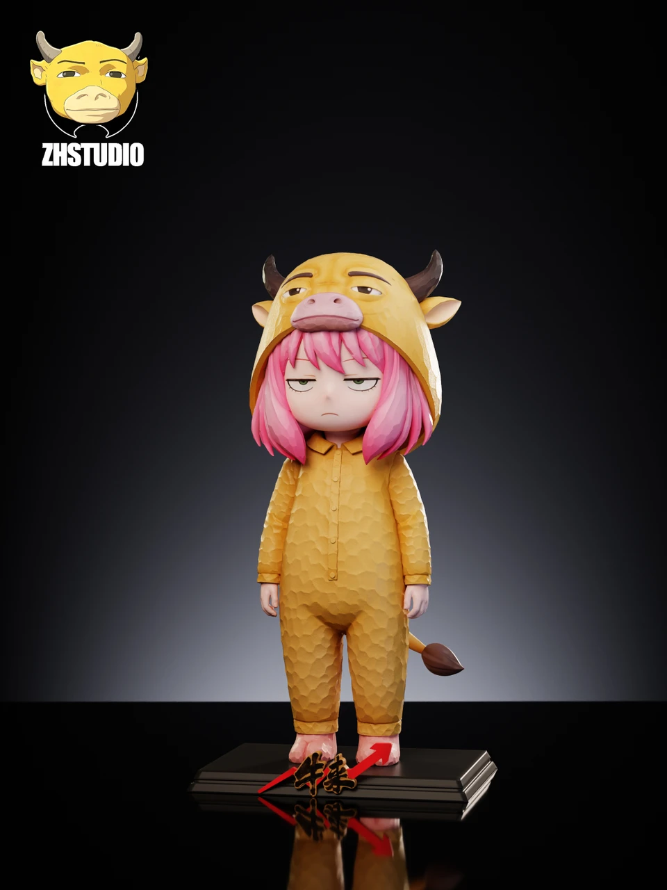 ZH Studio - Anya cos Niu Lai TOPGK PU + Resin Statue