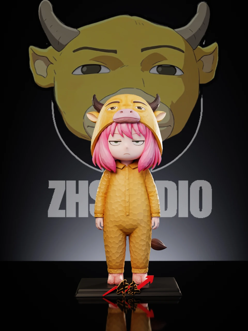 ZH Studio - Anya cos Niu Lai TOPGK PU + Resin Statue