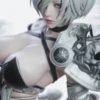 Dtalon Production Studio – NieR:Automata 2B 1/4 Statue with LED