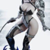 Dtalon Production Studio – NieR:Automata 2B 1/4 Statue with LED