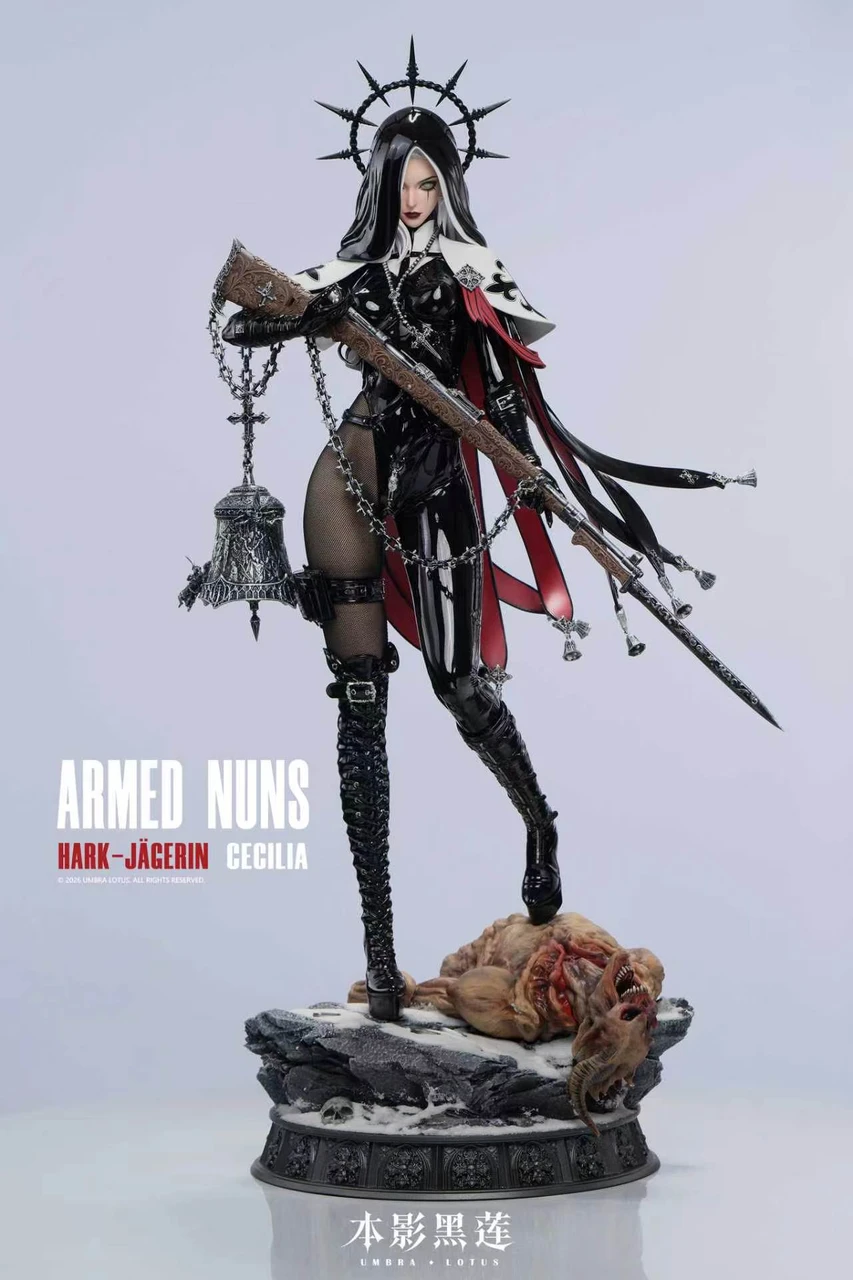 Umbra Lotus Studio - Armed Nuns Hark Jagerin Cecilia 1/4 Scale Statue (Licensed)