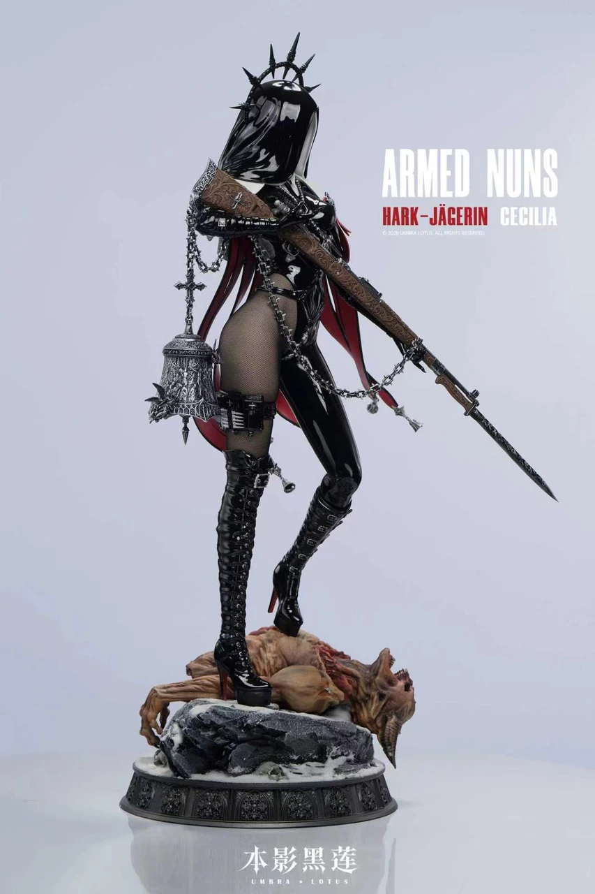 Umbra Lotus Studio - Armed Nuns Hark Jagerin Cecilia 1/4 Scale Statue (Licensed)