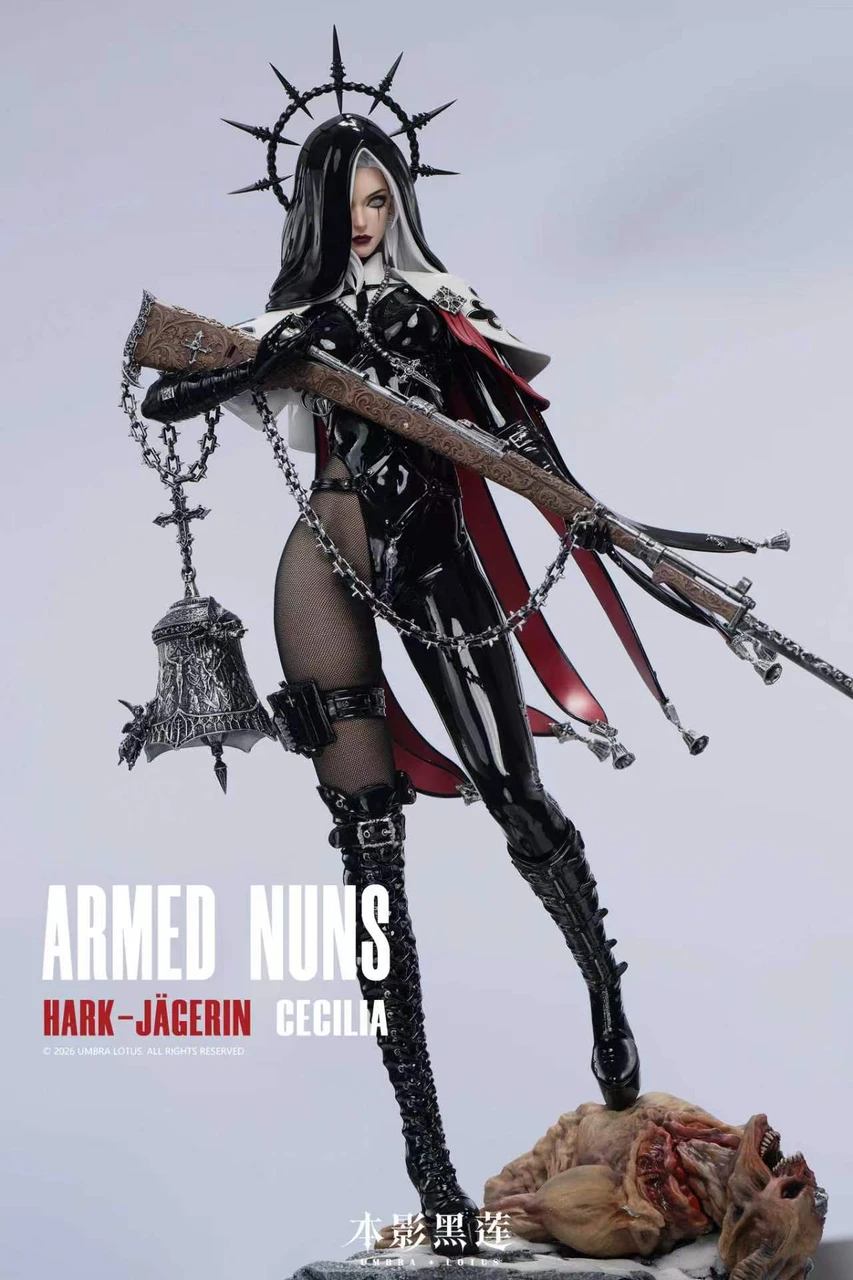 Umbra Lotus Studio - Armed Nuns Hark Jagerin Cecilia 1/4 Scale Statue (Licensed)