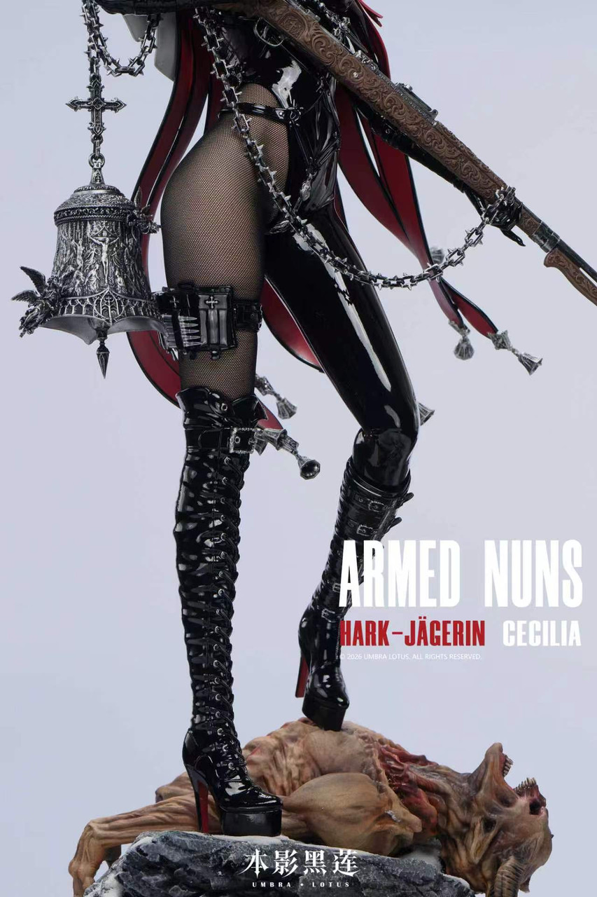 Umbra Lotus Studio - Armed Nuns Hark Jagerin Cecilia 1/4 Scale Statue (Licensed)