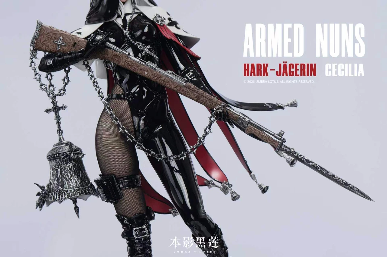 Umbra Lotus Studio - Armed Nuns Hark Jagerin Cecilia 1/4 Scale Statue (Licensed)