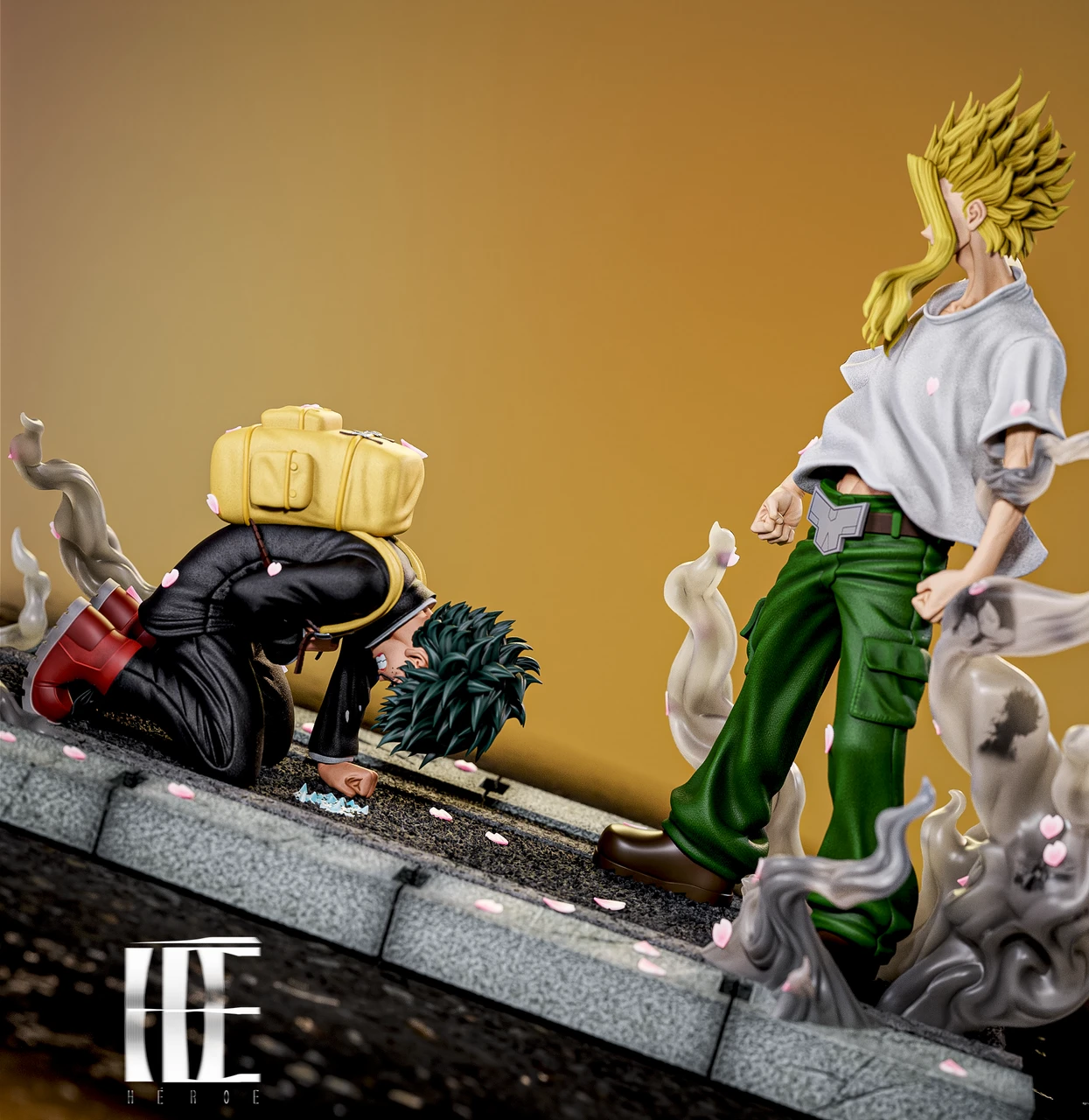 Héroe Collectibles 14 All Might & Deku Statue