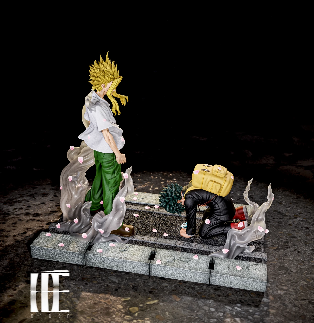 Héroe Collectibles 14 All Might & Deku Statue