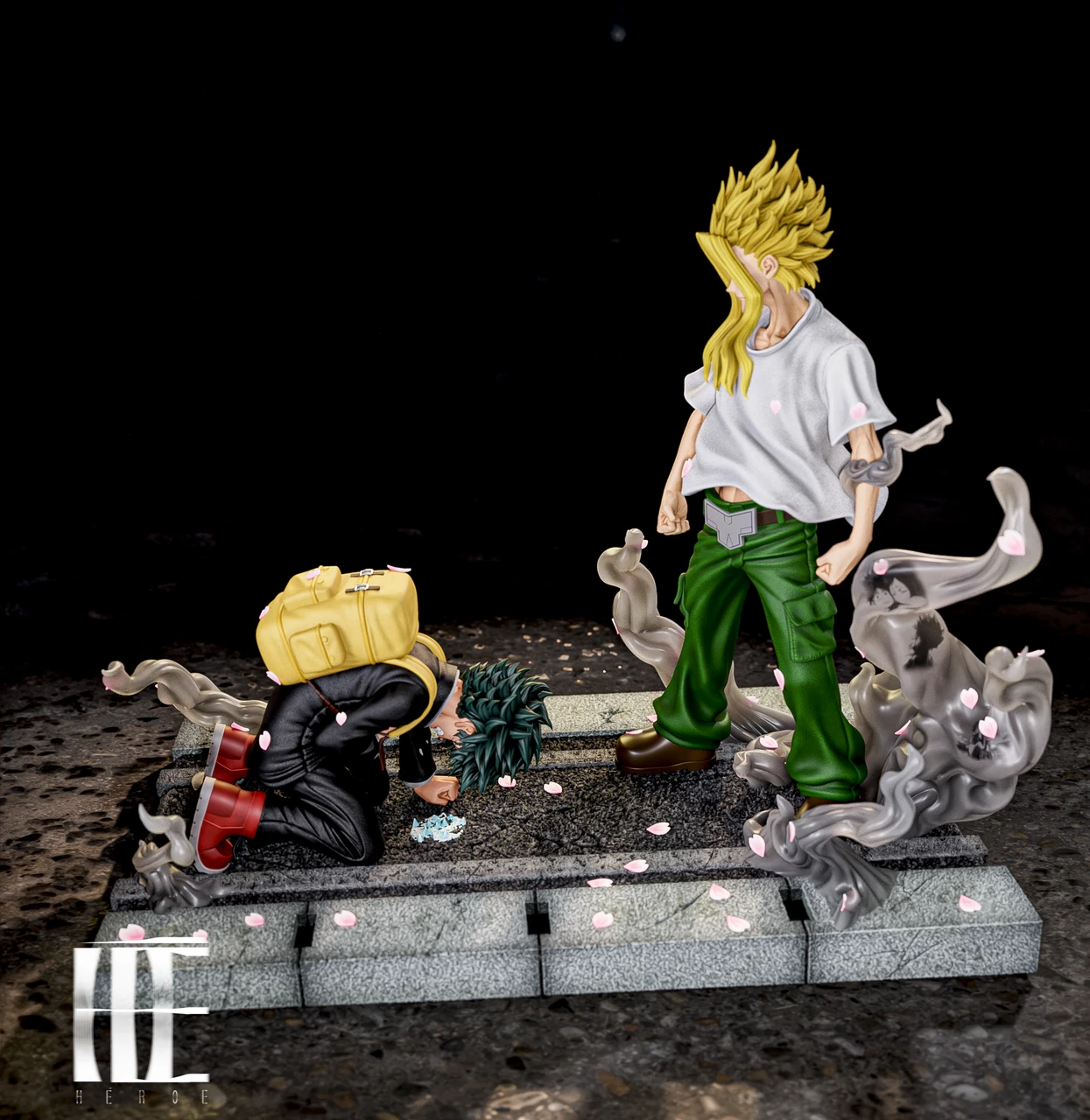 Héroe Collectibles 14 All Might & Deku Statue