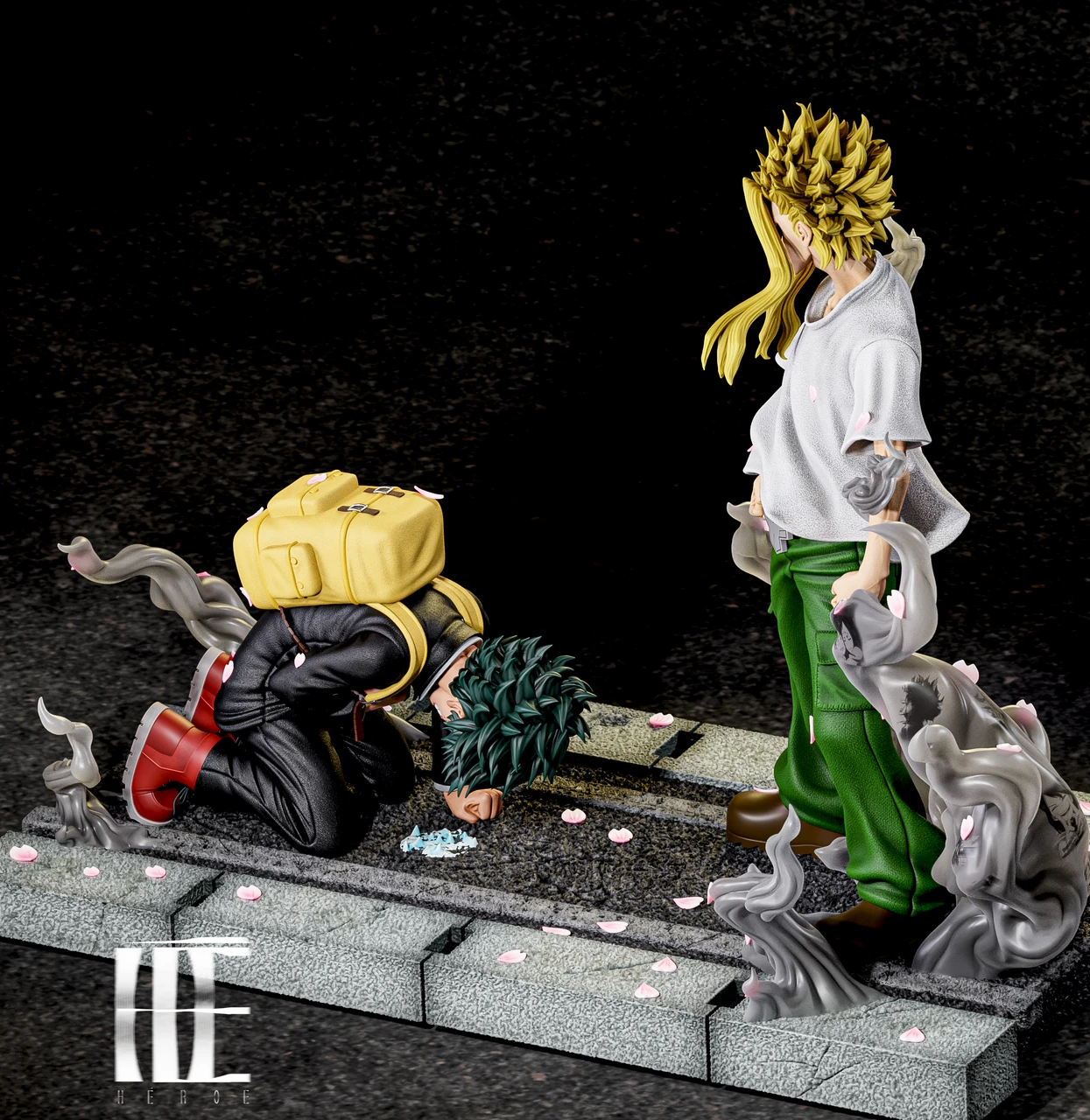 Héroe Collectibles 14 All Might & Deku Statue