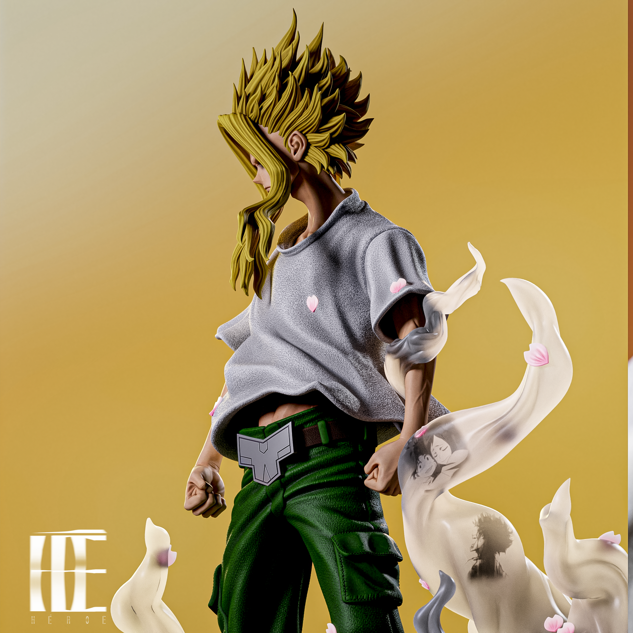Héroe Collectibles 14 All Might & Deku Statue