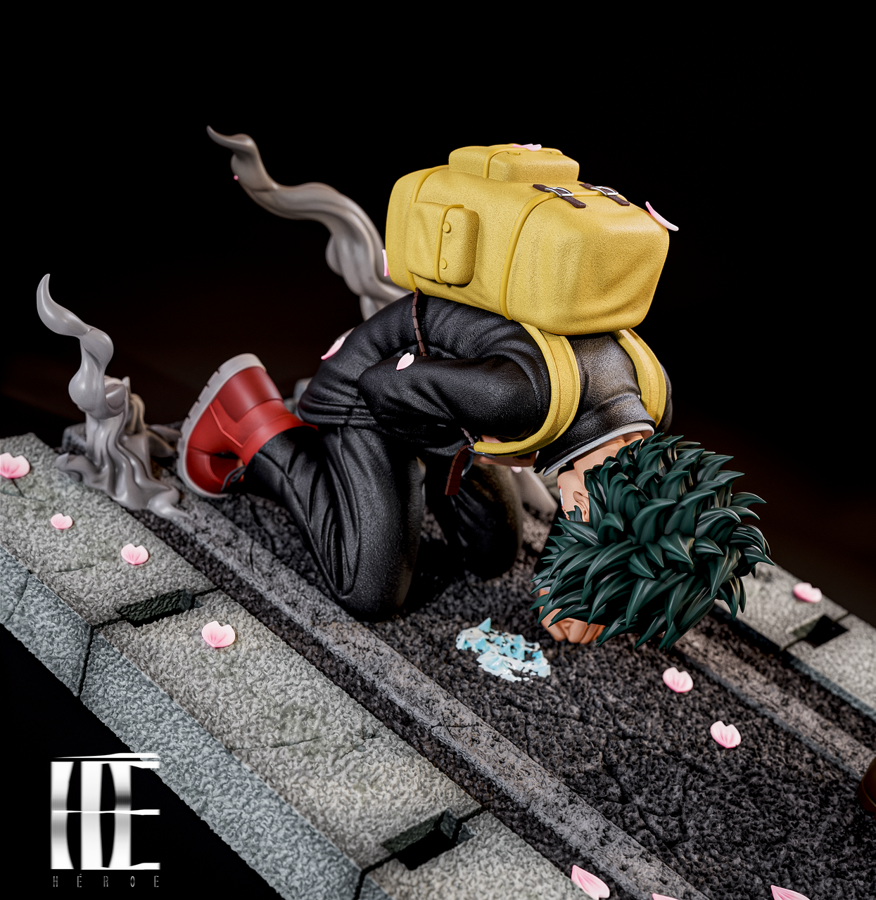 Héroe Collectibles 14 All Might & Deku Statue