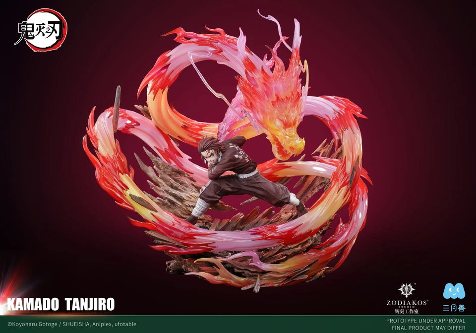Zodiakos Studio 1/6 Kamado Tanjiro with LED – Licensed Demon Slayer Statue