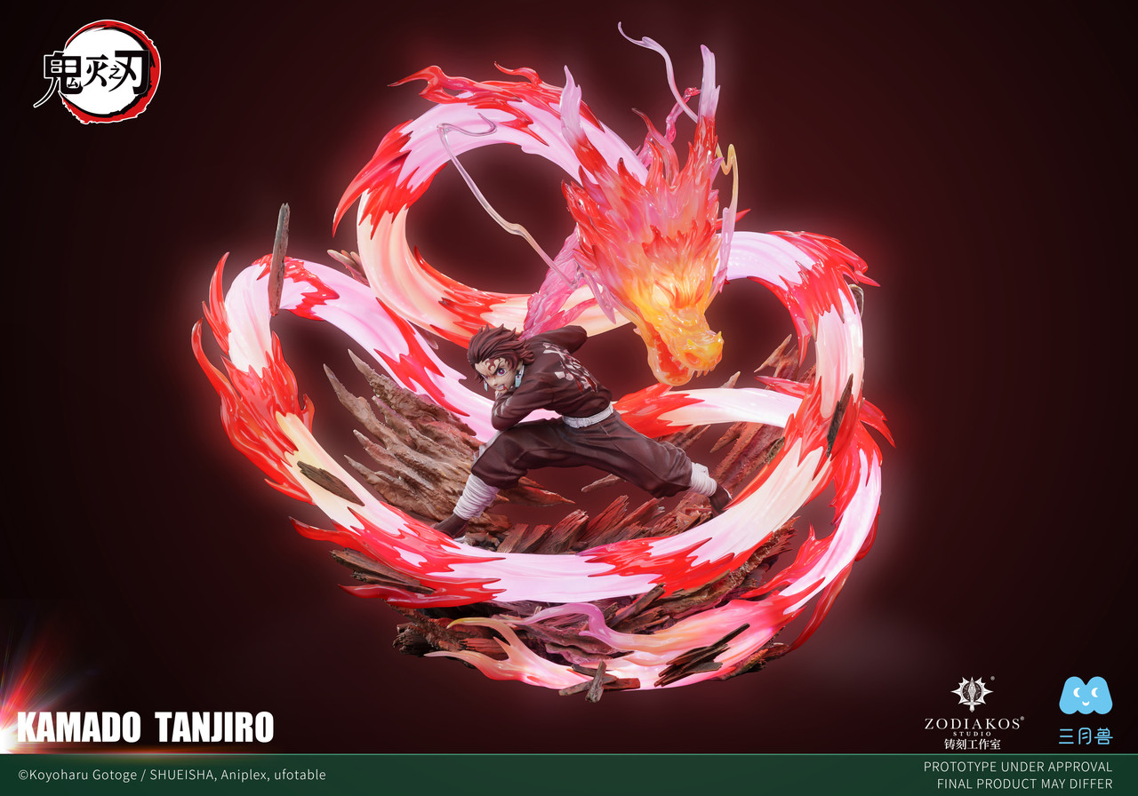 Zodiakos Studio 1/6 Kamado Tanjiro with LED – Licensed Demon Slayer Statue