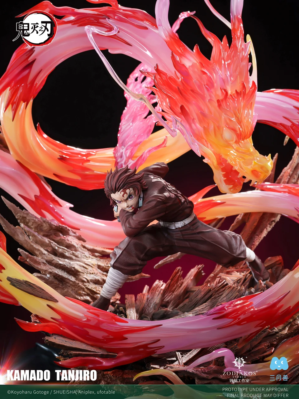 Zodiakos Studio 1/6 Kamado Tanjiro with LED – Licensed Demon Slayer Statue