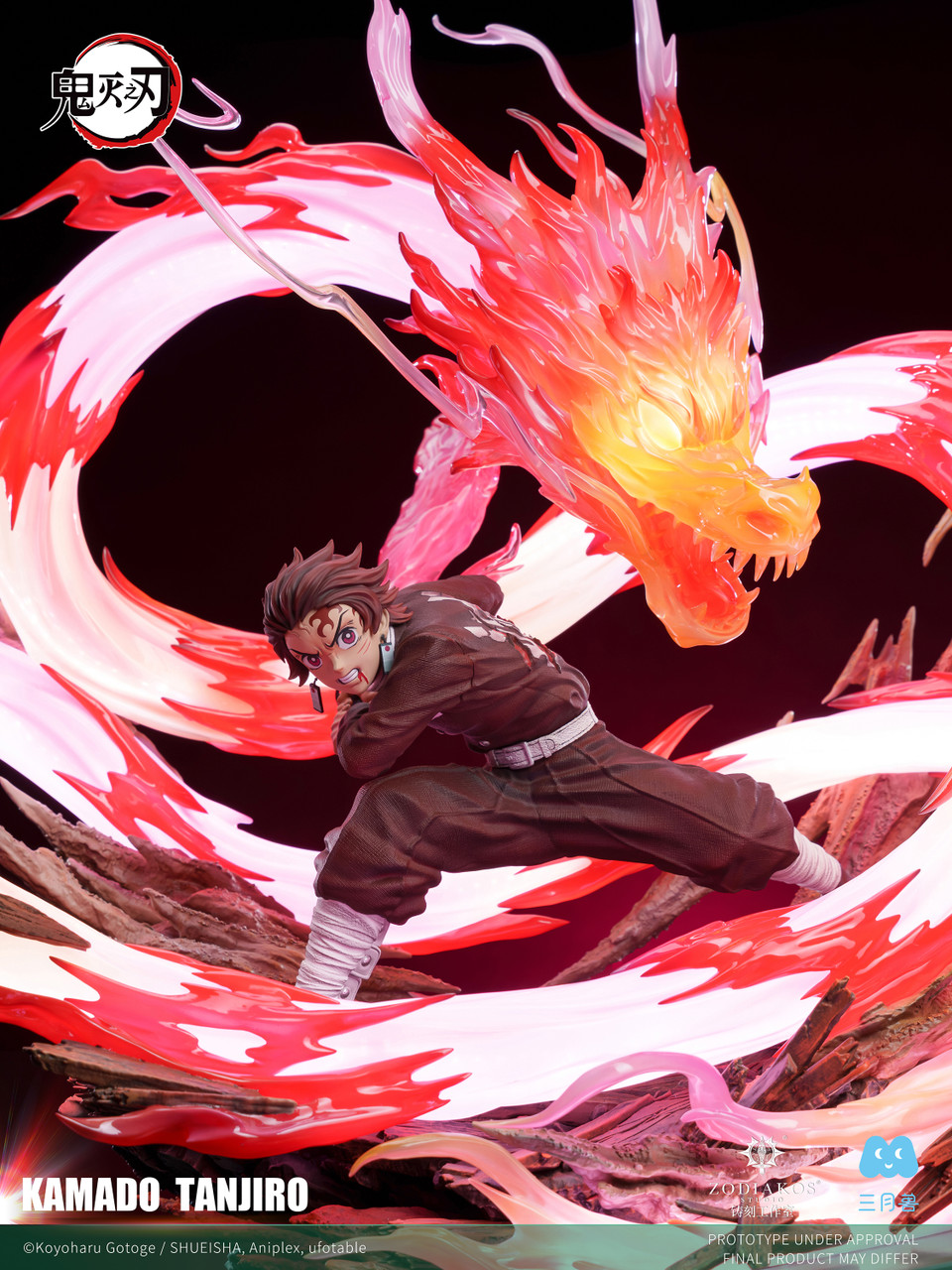 Zodiakos Studio 1/6 Kamado Tanjiro with LED – Licensed Demon Slayer Statue