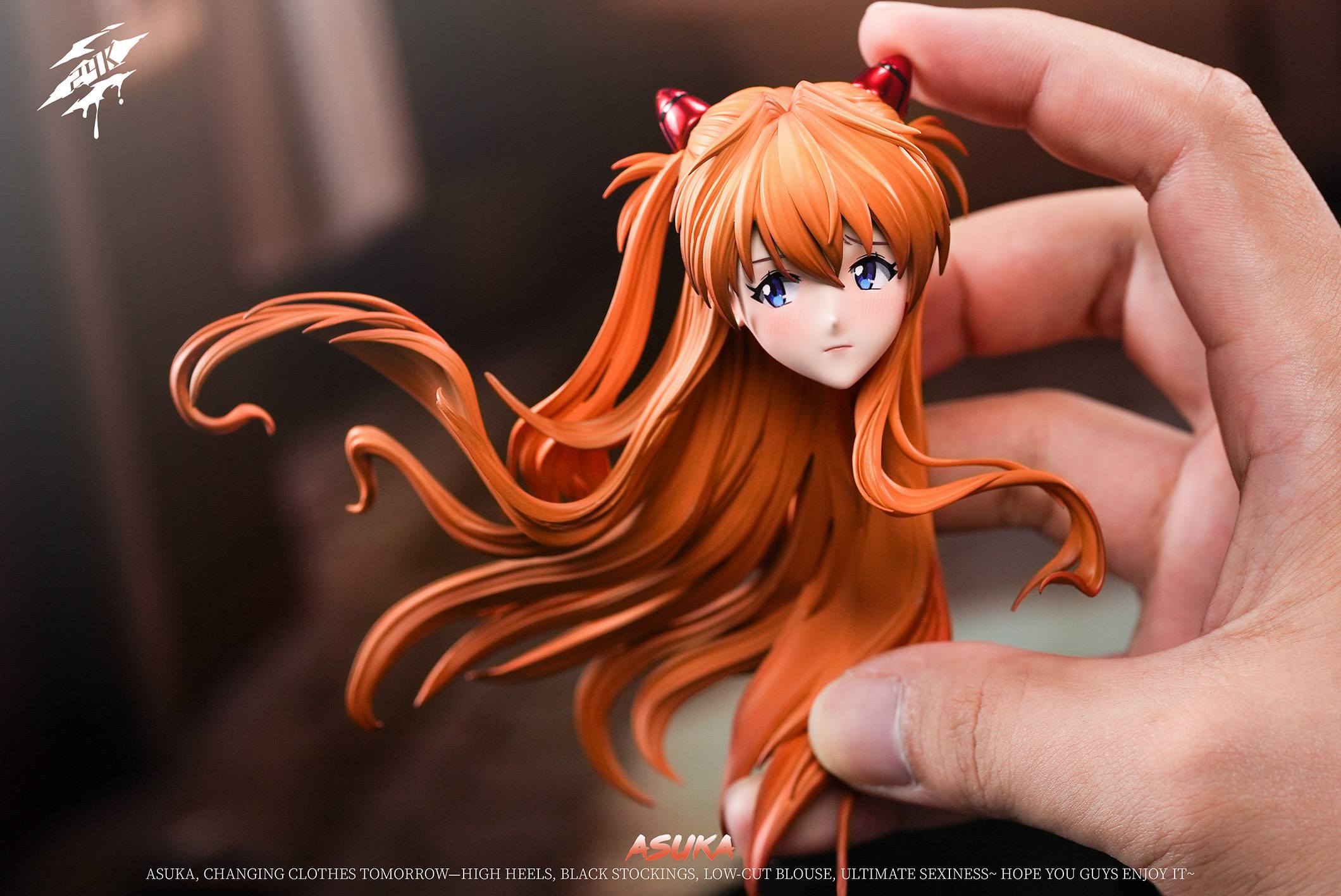 24K STUDIO Asuka 16 Scale Statue – Neon Genesis Evangelion Limited 99