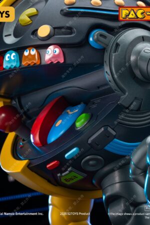52Toys PAC-MAN Pac-Man Cyborg Premium Collectible Statue TOPGK PVC Statue