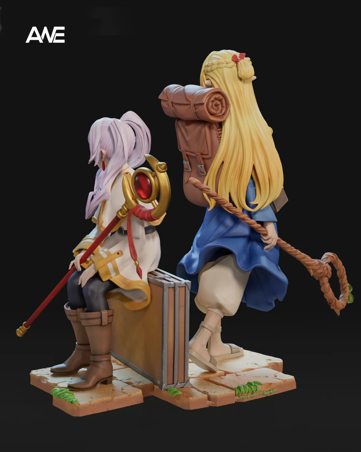 ANE Studio Dungeon Meshi × Frieren Marcille & Frieren