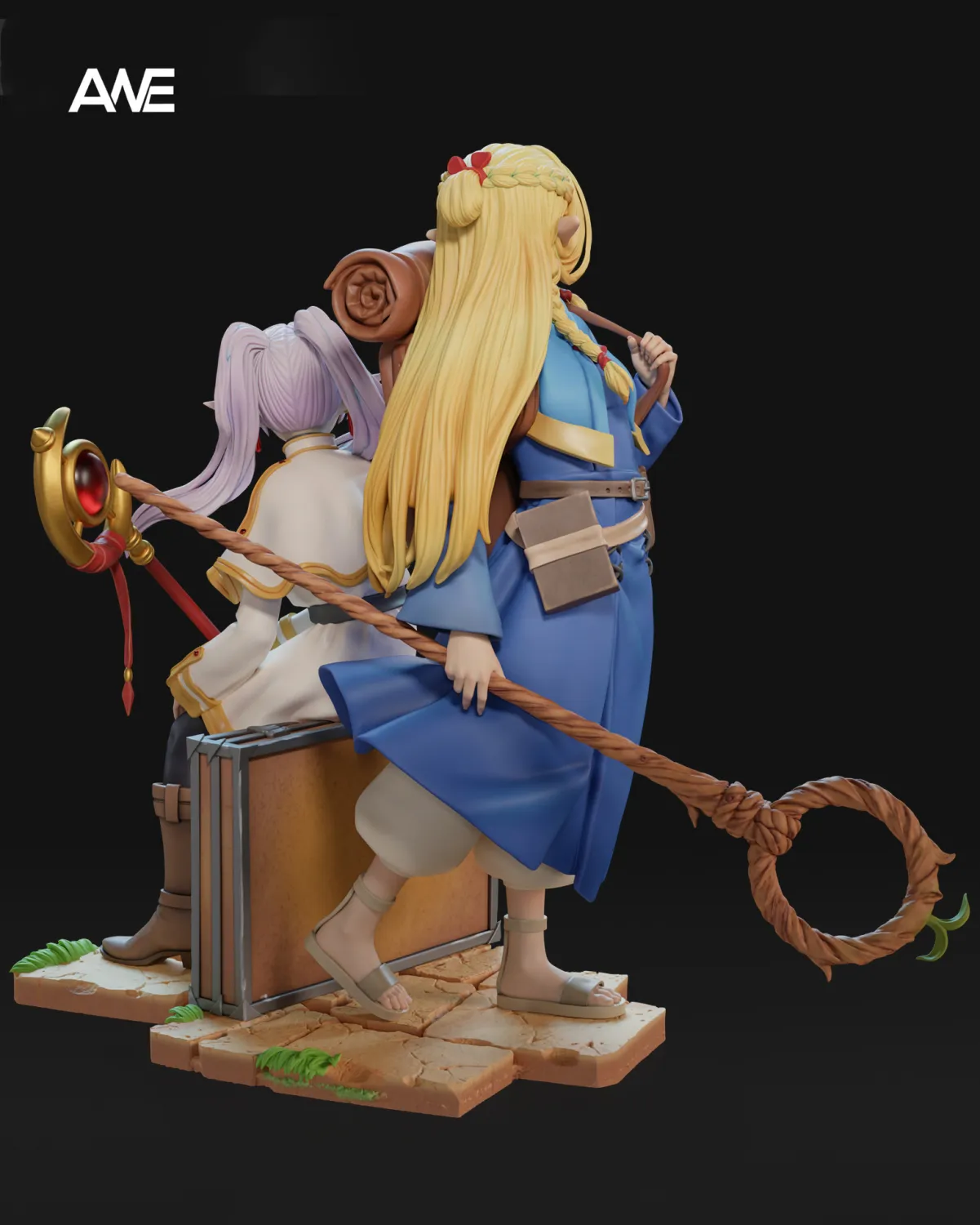 ANE Studio Dungeon Meshi × Frieren Marcille & Frieren