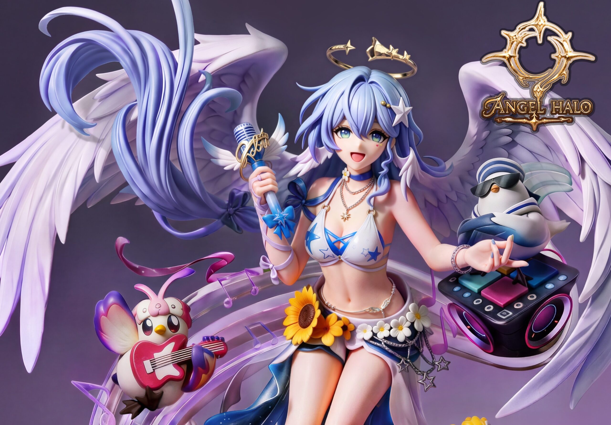 ANGEL HALO Studio Honkai: Star Rail Robin Summeretto TOPGK 1/6 Limited 99 Resin & PU Statue