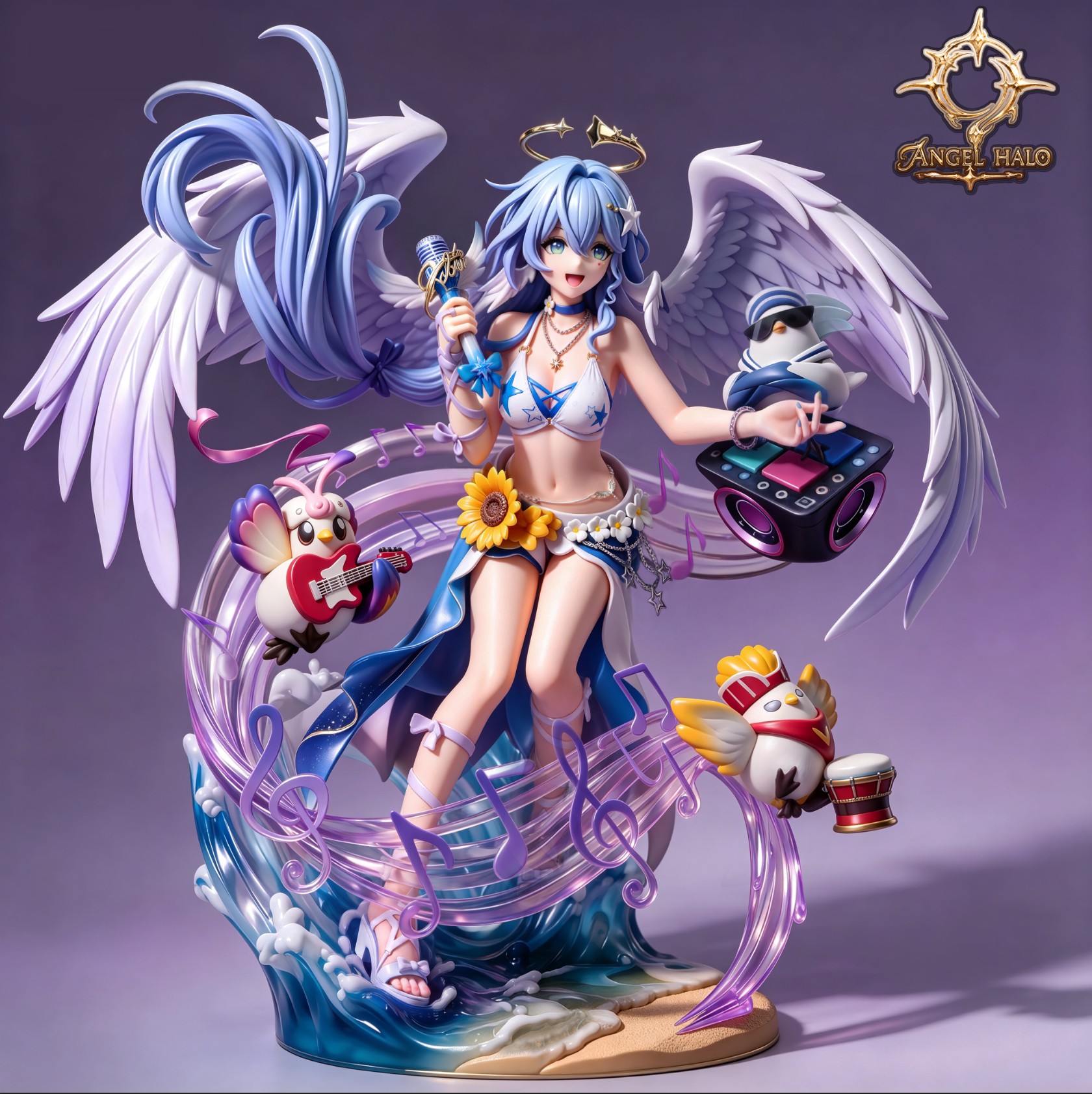 ANGEL HALO Studio Honkai: Star Rail Robin Summeretto TOPGK 1/6 Limited 99 Resin & PU Statue