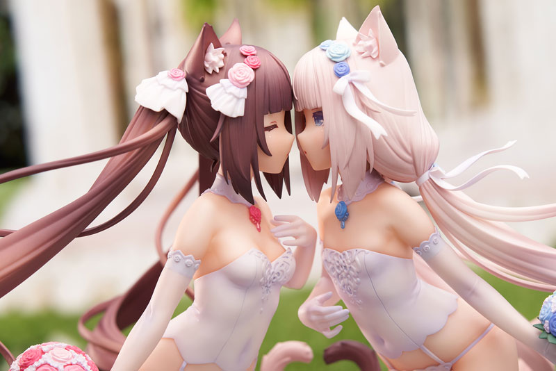 APEX Nekopara Chocola & Vanilla Dream of Eden Ver. – 1/7 Scale Figure - Image 4