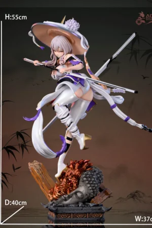 Acy Studio Original Character White Shadow TOPGK 1/4 Limited 288 PU/Polystone Resin Statue
