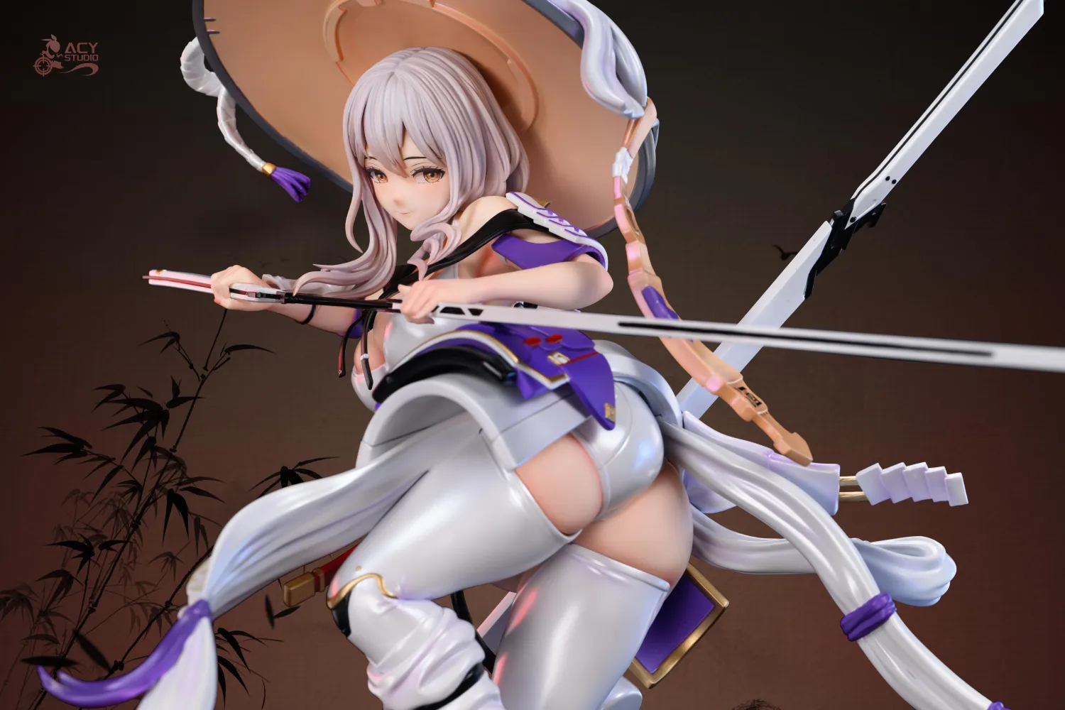 Acy Studio Original Character White Shadow TOPGK 1/4 Limited 288 PU/Polystone Resin Statue
