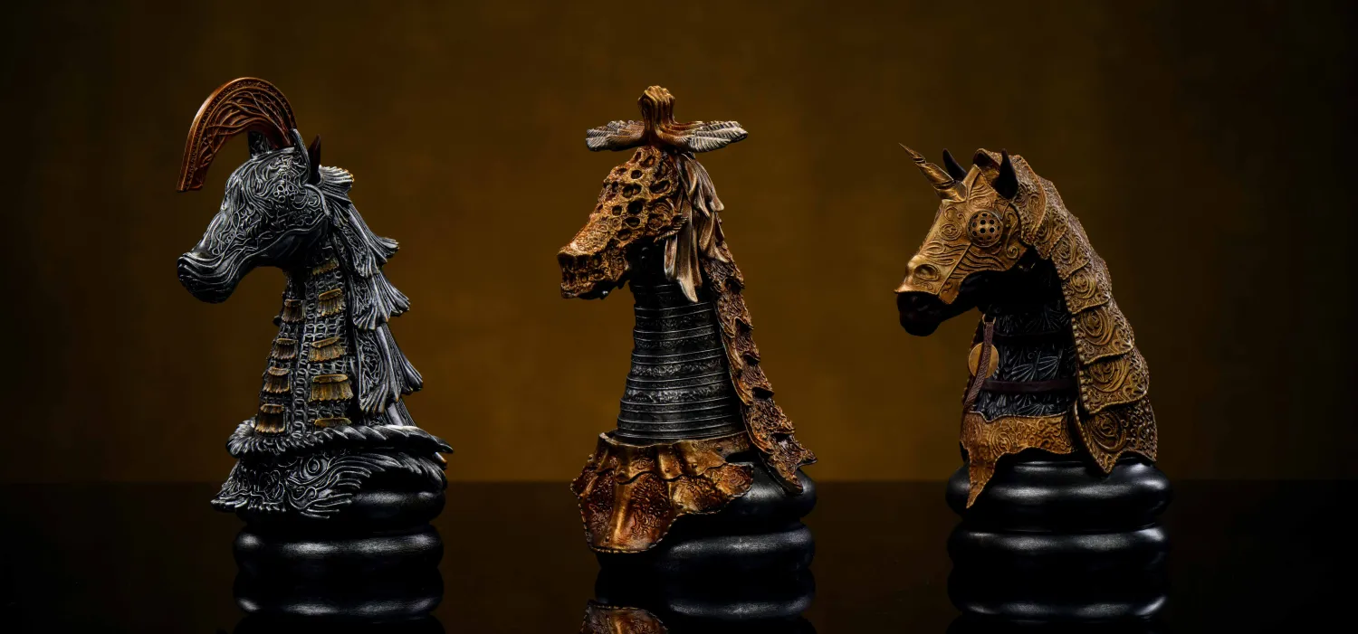 Acy Studio – Elden Ring Tree Sentinel & Draconic Tree Sentinel & Cleanrot Knight TOPGK 1:3 158 – PU + Resin Bust
