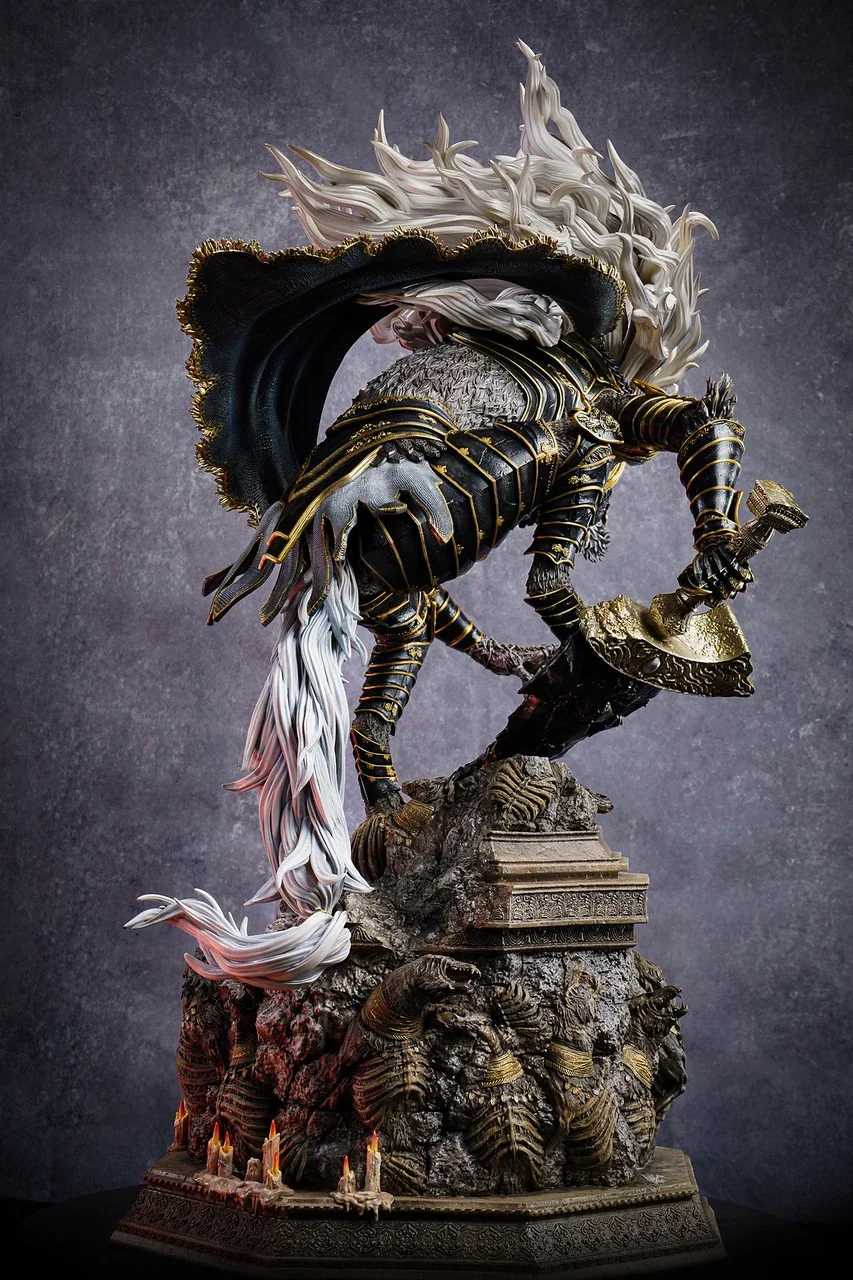 Ashes Studio Elden Ring The Black Blade Maliketh Statue