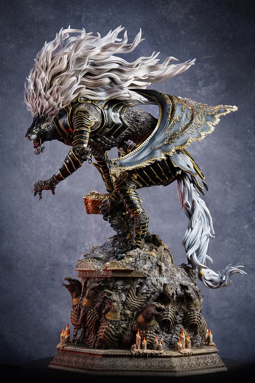 Ashes Studio Elden Ring The Black Blade Maliketh Statue