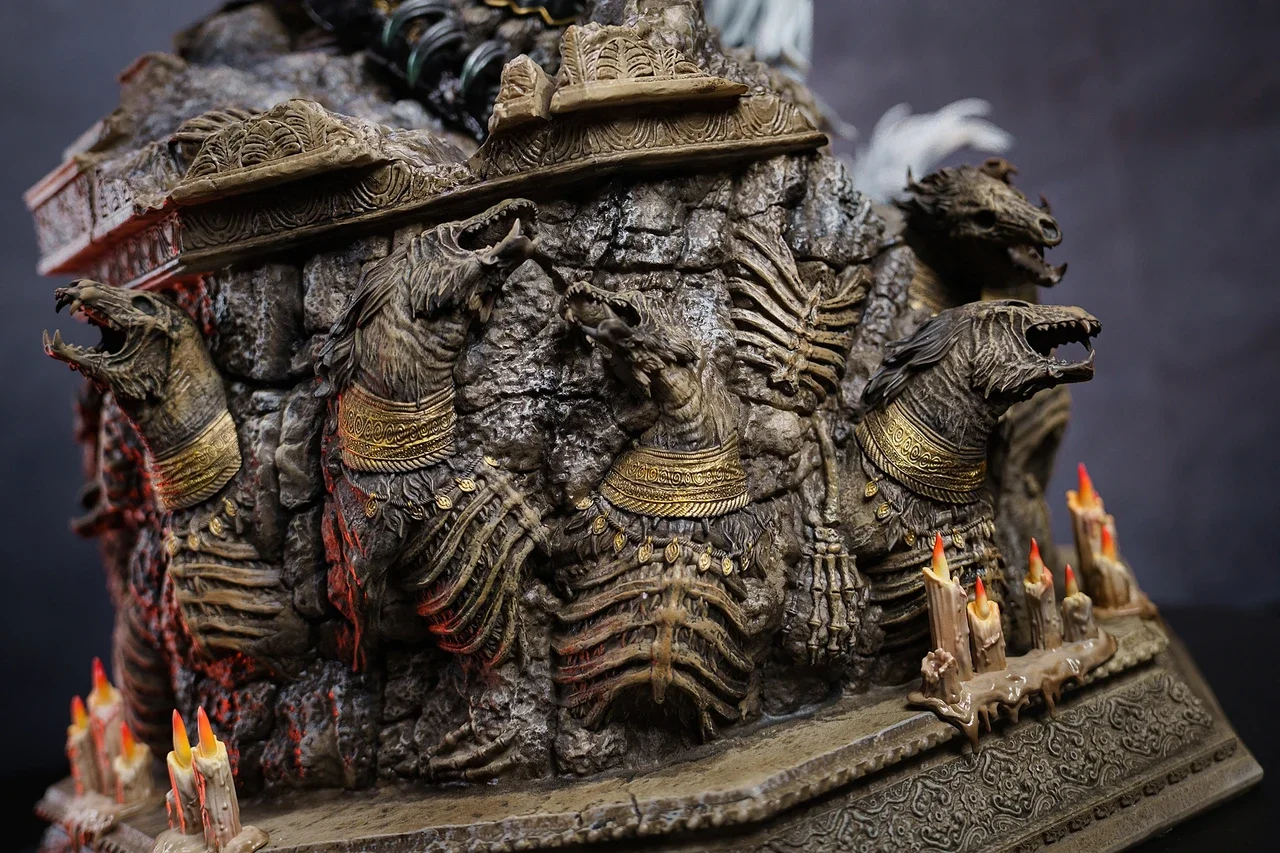 Ashes Studio Elden Ring The Black Blade Maliketh Statue