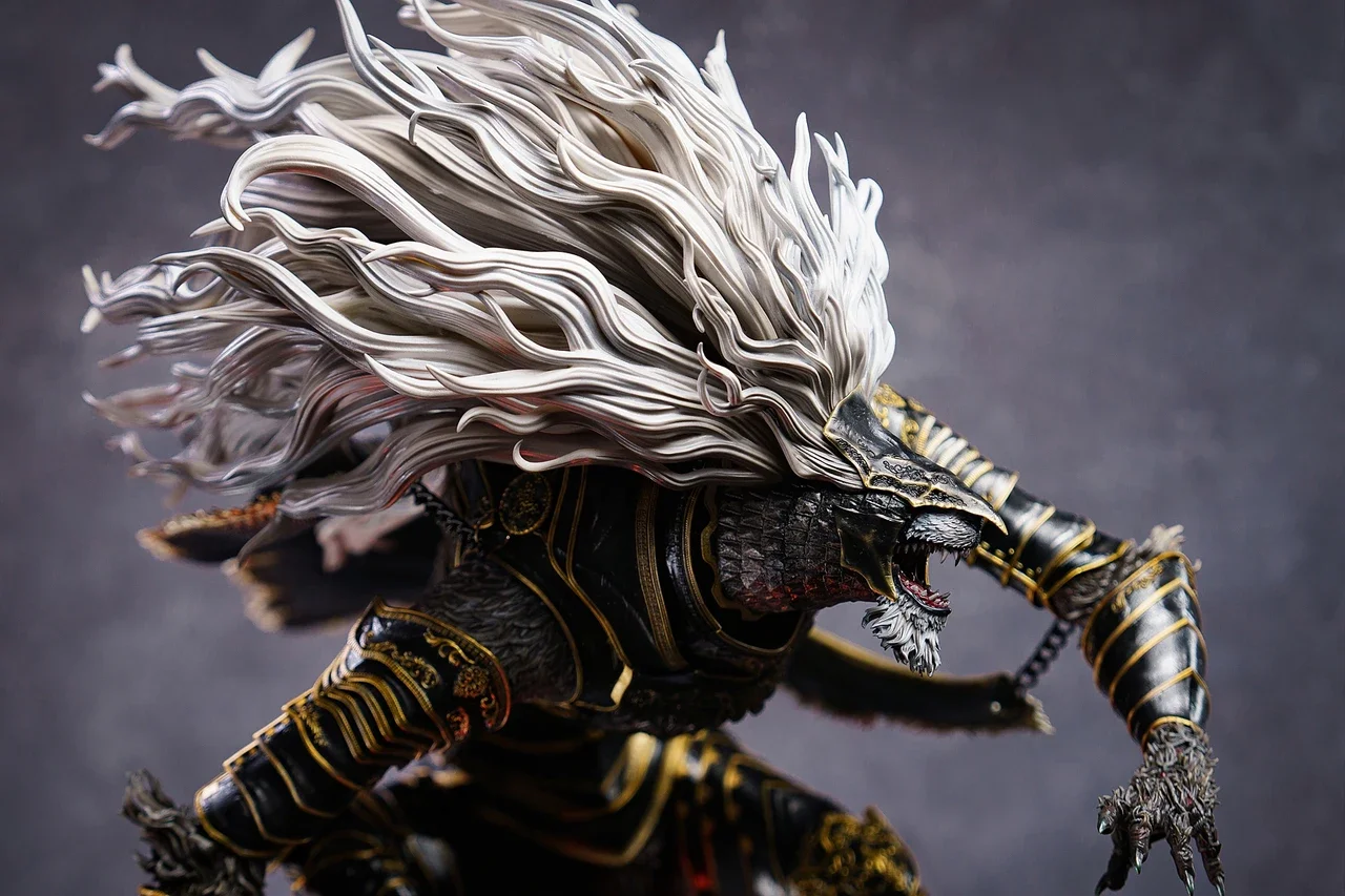 Ashes Studio Elden Ring The Black Blade Maliketh Statue