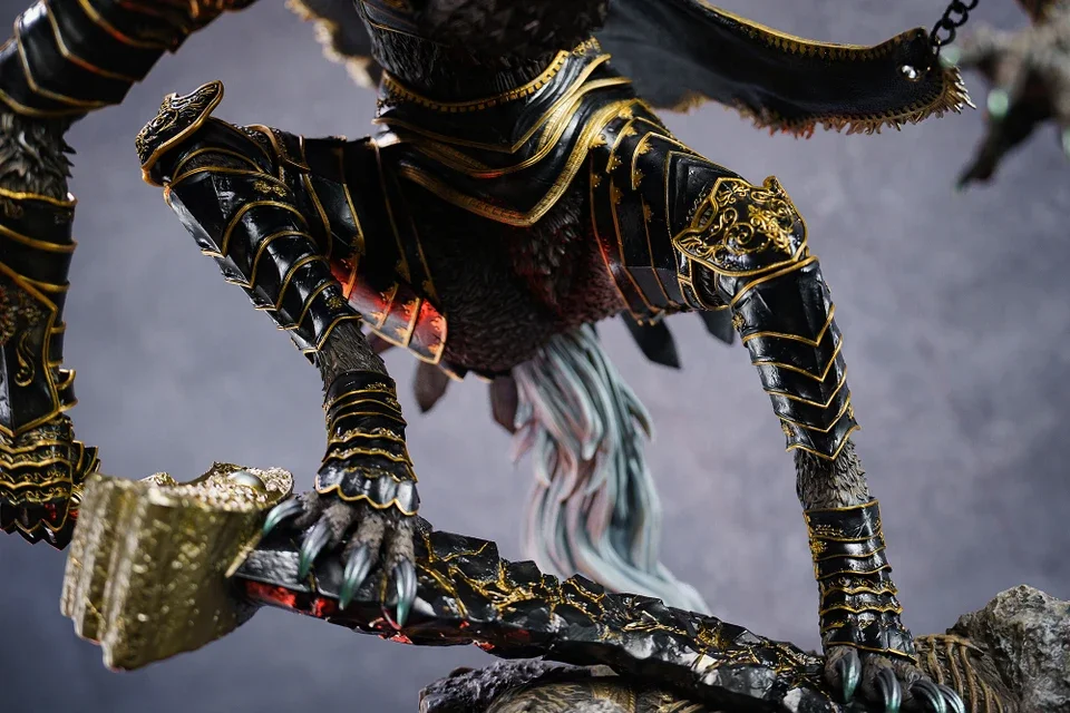 Ashes Studio Elden Ring The Black Blade Maliketh Statue